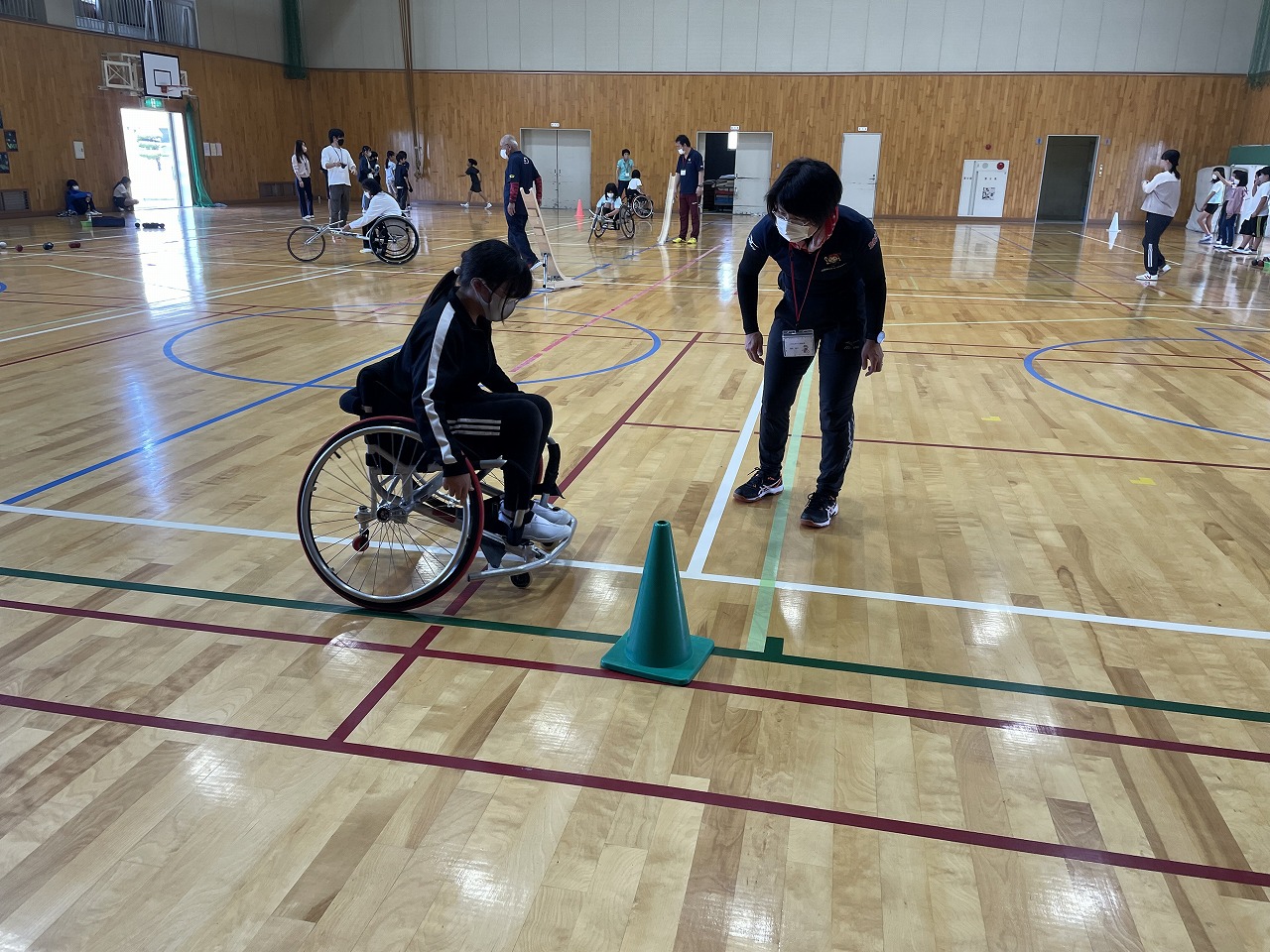 鈴鹿市立一ノ宮小学校 5年生　福祉体験学習（ボッチャ体験等）　6/5（月）-5