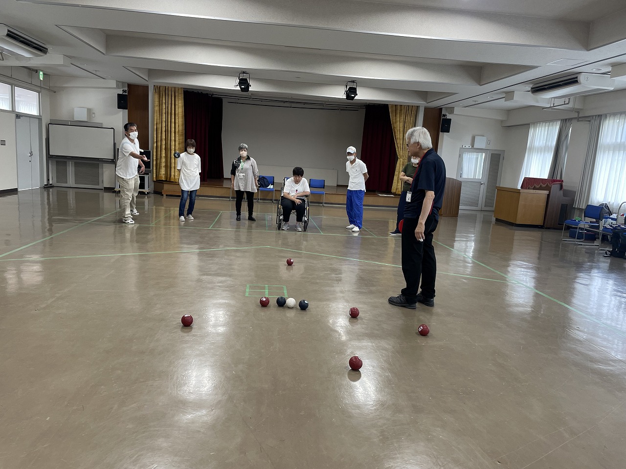 亀山市立中央公民館 教養講座「ボッチャで交流」第1回　6/14（水）-2