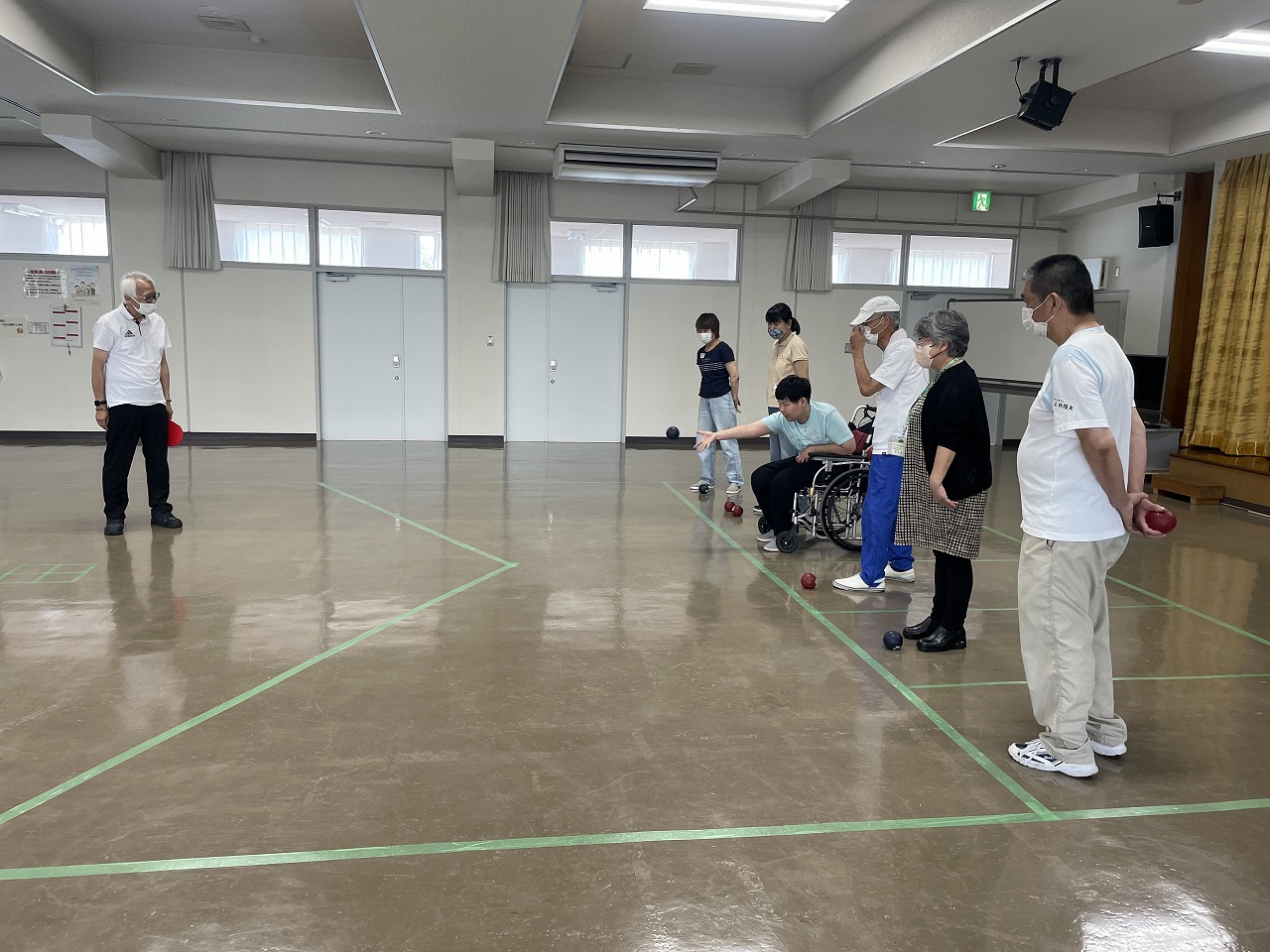 亀山市立中央公民館 教養講座「ボッチャで交流」第1回　6/14（水）-4