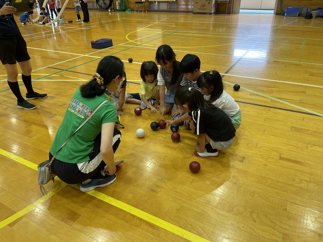 鈴鹿市立国府小学校 1年生　福祉体験学習（ボッチャ体験）　7/11（火）-2