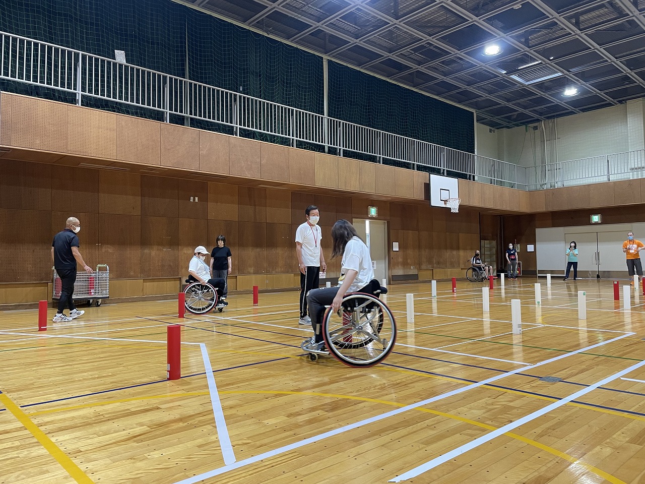 一般社団法人三重県聴覚障害者協会　スポーツ交流会（フライングディスク、スラローム）　6/18（日）-5