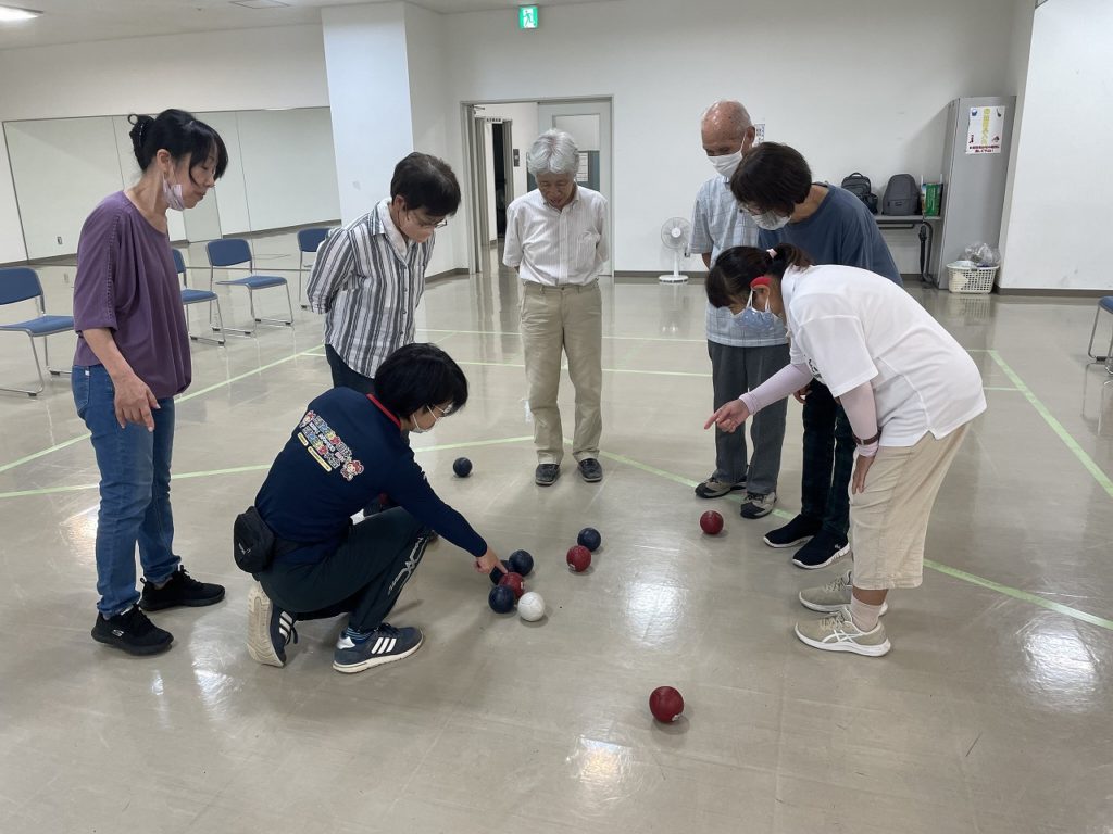 新芽手話サークル　ボッチャ交流会　9/20（水）-4