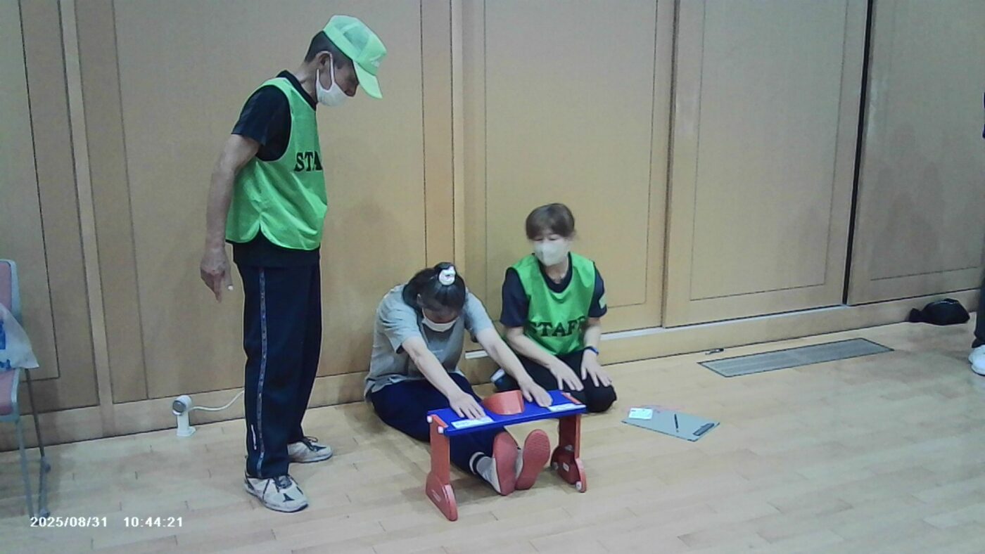 地域障がい者スポーツ教室（南勢地域）①　8/31（日）