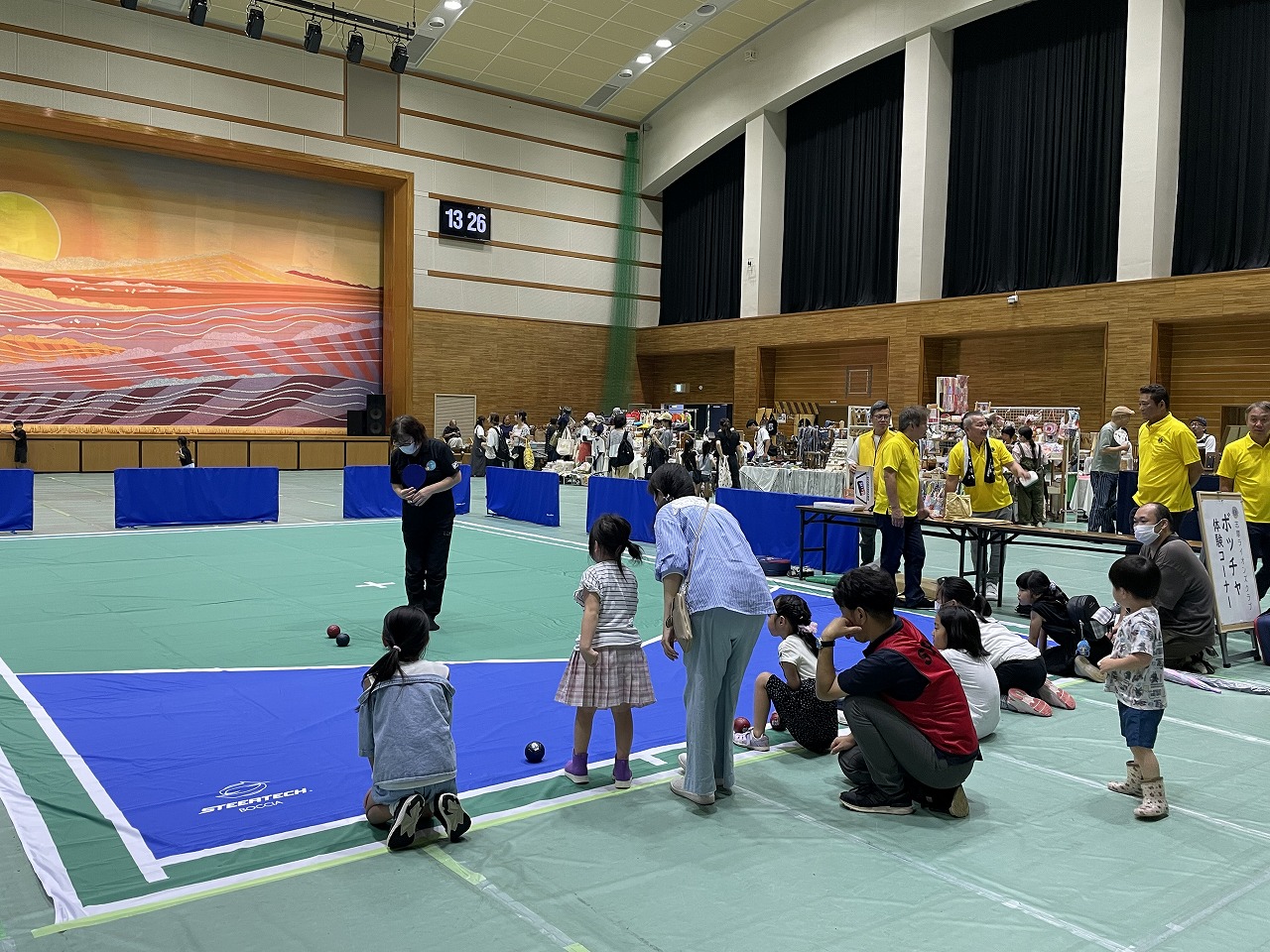 オータムフェスタ in Shima（ボッチャ体験）　9/20（土）