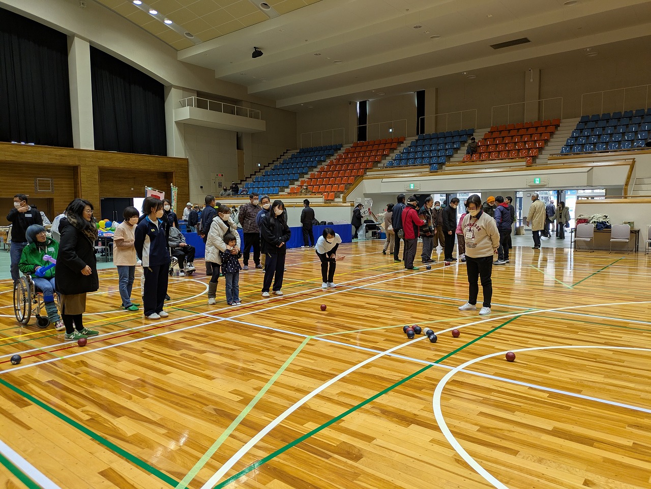 しまこさん福福まつり（ボッチャ交流会）　1/25（日）