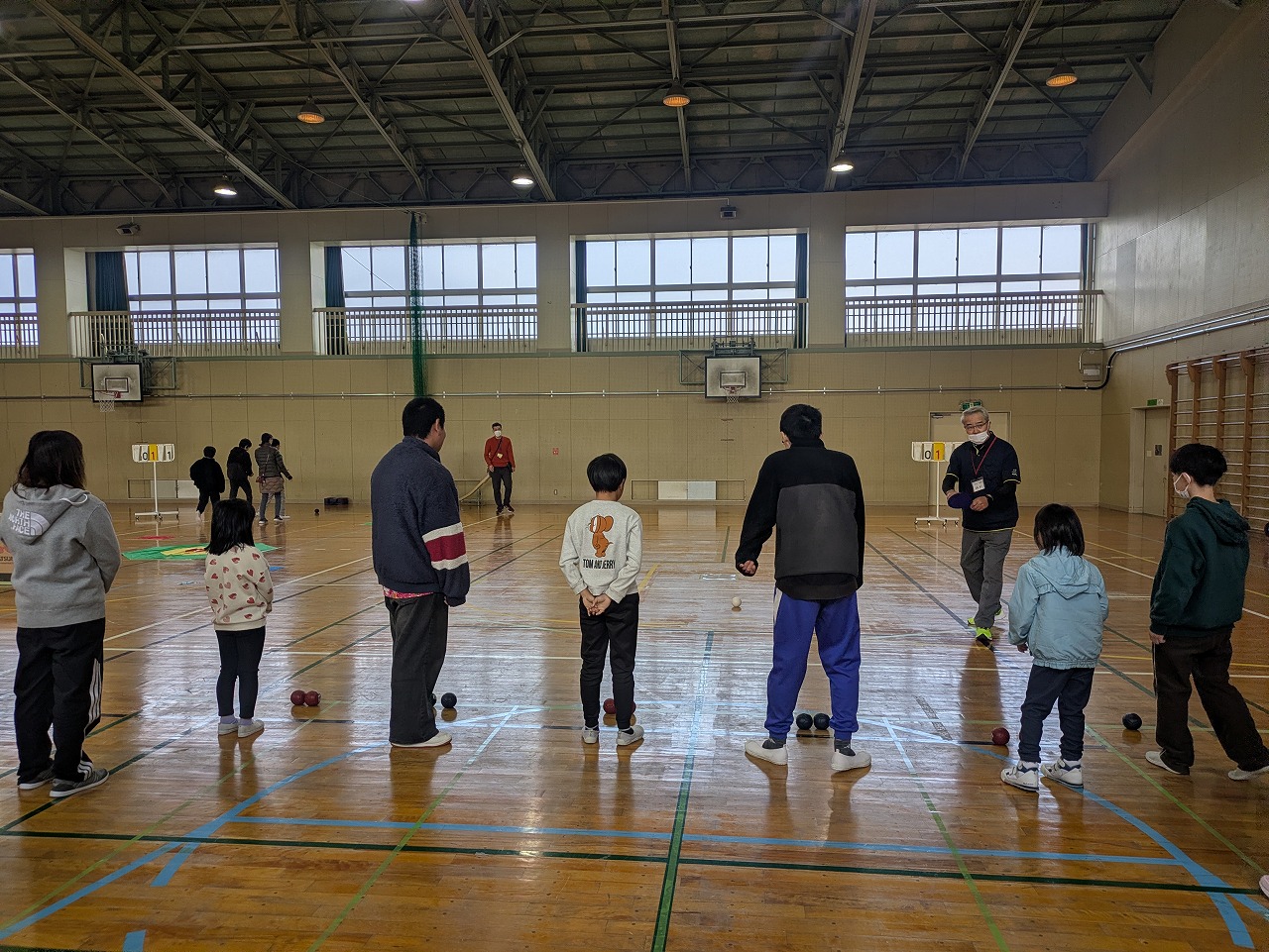 特教研津ブロック中地区一身田班交歓学習会（ボッチャ）　12/3（水）