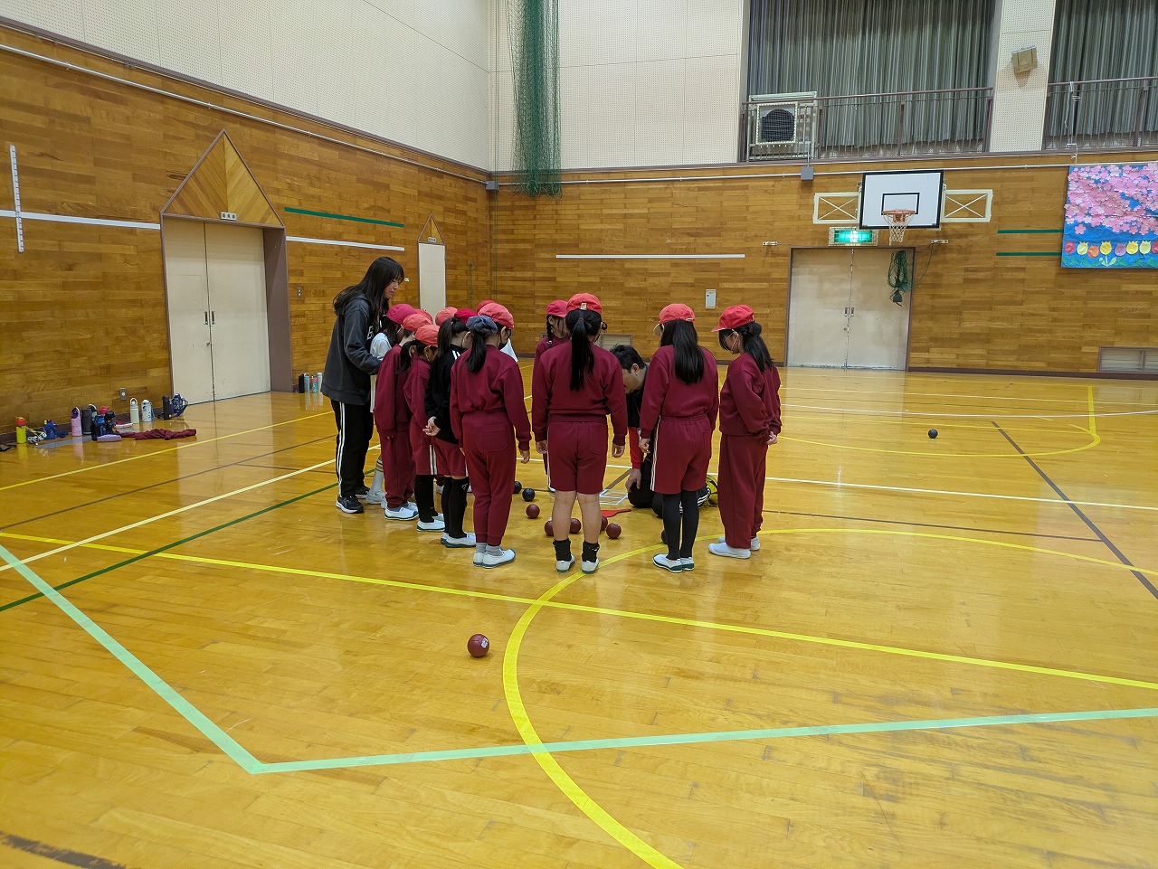 鈴鹿市立国府小学校 3年生　福祉体験学習（ボッチャ体験教室）　2/27（金）