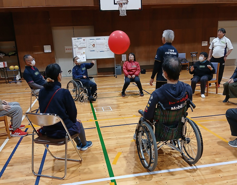 地域障がい者スポーツ教室（中勢地域）③　12/19（金）