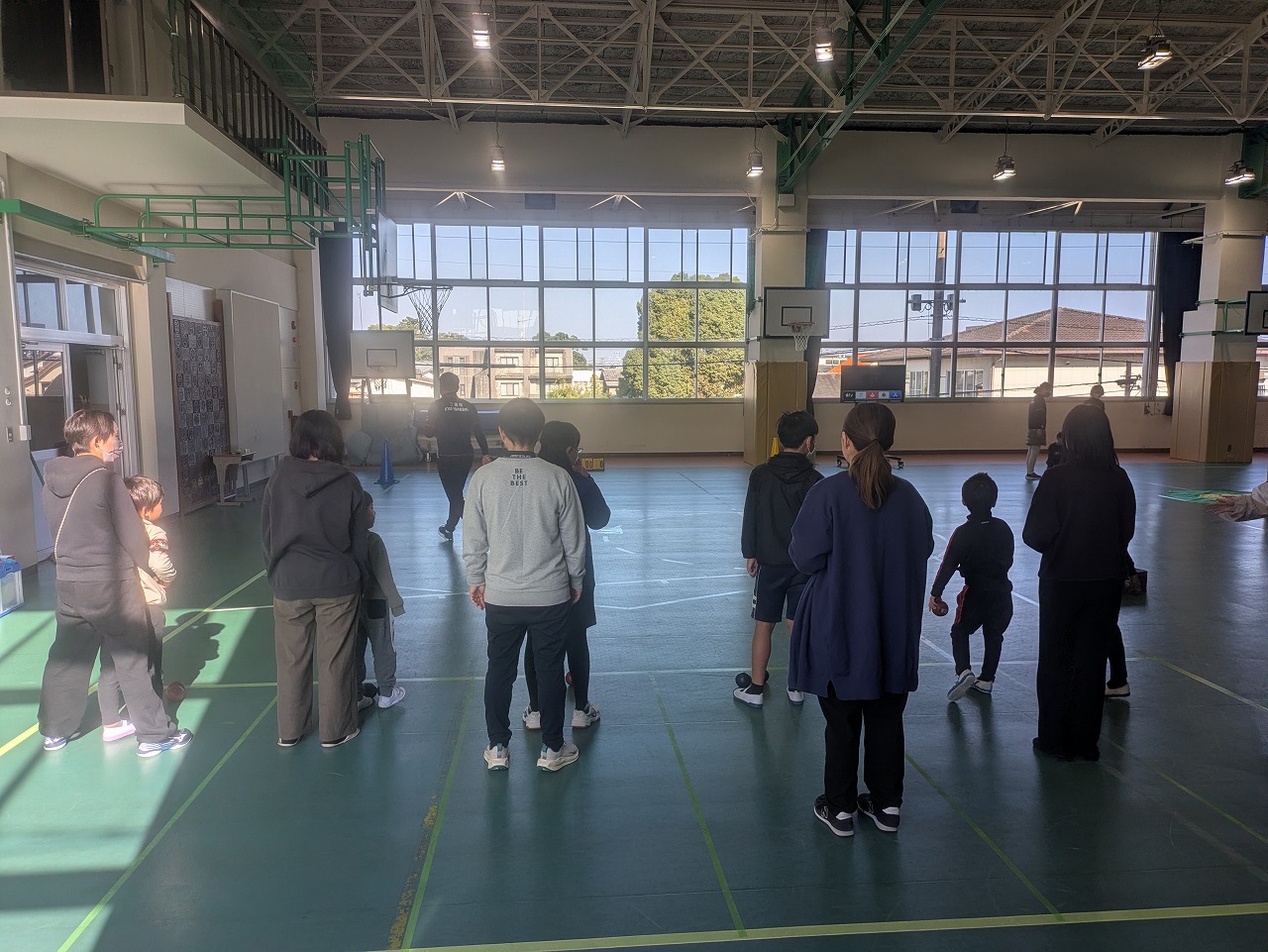 松阪市特別支援教育振興会殿町中学校区ボッチャ体験教室　11/14（金）